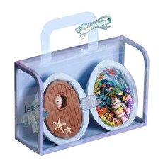 Kkomideal 迷你房屋手作DIY組+ 製作工具, 混色