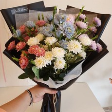 人造菊花花束, 混色, 1把