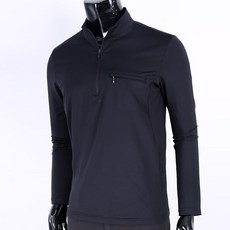 白楊樹 男款春秋季登山服薄刷毛T恤