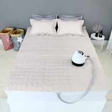 루나비 네트 온수매트 커버, 브라운