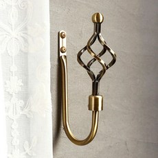 Miss Mone青銅鋼窗簾環, 單色, 1個