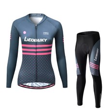 Bikelab 女性用長袖車衣長褲套裝 LBFL19-03