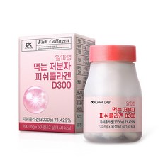 알파랩 먹는 저분자 피쉬콜라겐 D300, 60정, 1개
