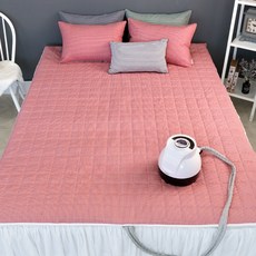 루나비 맥스 온수매트 커버, 핑크