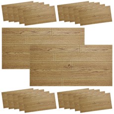 쿠셔니 우드 폼블럭 100 x 50 cm, 오크, 22개