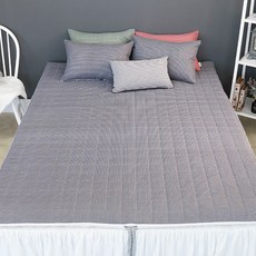 루나비 맥스 온수매트 커버, 그레이