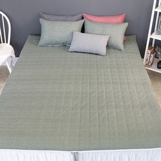 루나비 맥스 온수매트 커버, 그린