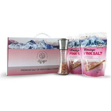HIMALAYA PREMIUM MINERAL SALT 喜馬拉雅粉紅鹽 250g x 2p + 80g + 研磨器 180ml 套組, 1套