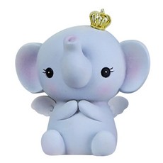 JHCompany嬰兒天使大象存錢筒 L, 藍色, 1個