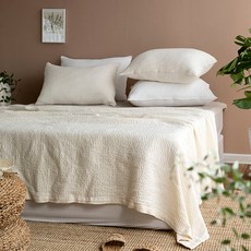 헬로우슬립 모달와플 홑이불, 네추럴베이지