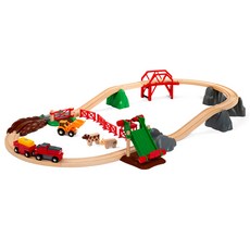 美國 BRIO 動物農場火車積木組, 混合顏色