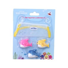 WONDER KID 粉紅鯊魚沐浴玩具, 混色