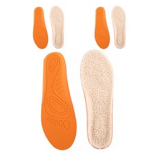 Allovehome 冬季羊毛保暖一般鞋墊 3入組