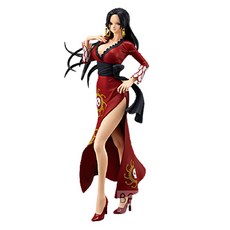 BANPRESTO One Piece Glitter 迷人劇場版 Stampede Boa Hancock 稀有彩色公仔, 1個