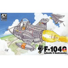 F-104G西德塑膠模型 AFQS06, 1個