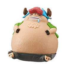 CRANEKING One Piece World Collectible Wolcall WCF Whole Cake Island vol1 Fat Chopper 公仔, 1個