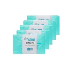 오루미 프리미엄 280시리즈 22L/25L/27L 매직캔 호환 리필 기저귀 쓰레기봉투, 5개입
