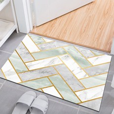 JH컴퍼니 컬러풀 모던 도어 발매트, 대리석