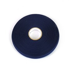 Jstrading 人字紋棉質織帶 10mm, 16 海軍藍, 1捲
