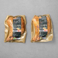 스모크장각 훈제 닭다리살, 300g, 2팩