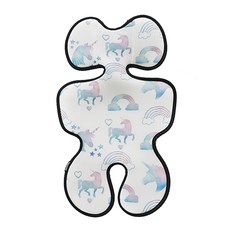 Ma lolotte 嬰兒推車印花椅墊, 獨角獸款, 1個