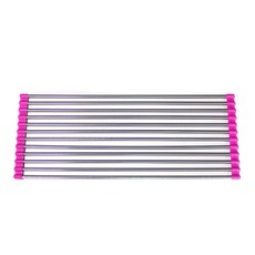 간편 식기건조 싱크롤선반 12롤, 바이올렛, 1개