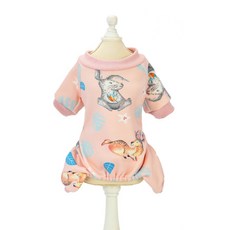 딩동펫 반려동물 앨리스 올인원, 핑크, 1개