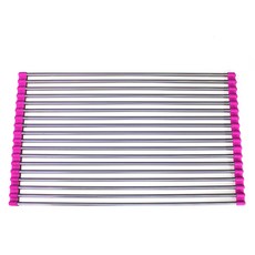 간편 식기건조 싱크롤선반 18롤, 바이올렛, 1개