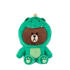 LINE FRIENDS 高爾夫球球桿套, 恐龍Brown