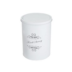 와이제이 자석형 스윙 휴지통 10L, 화이트, 1개