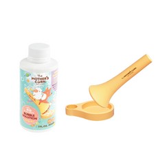 MOTHER'S CORN Gurumi 泡泡遊戲泡泡 + 室內用溶液 200ml, 黃色, 1套