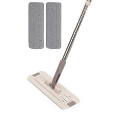 拖把 + 補充拖布 2入組, 1套