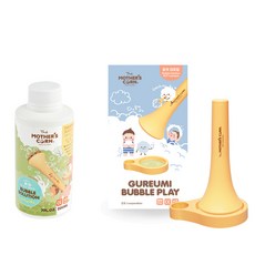 MOTHER'S CORN 肥皂泡泡+戶外用泡泡 200ml, 黃色/無色, 1組