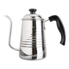 HOMART Coffee Hand Drip Kettle Striped Drip Pot 0.7L, 單色, 1入