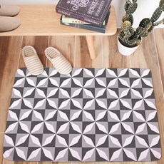 北歐極簡風格地墊 S, 風車, 1個