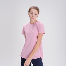 DURAN 女式 Splash 側開衩 T恤 DFW5024