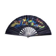 傳統繪畫扇 BS-2, 黑色的