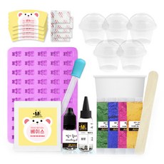 Mataba 孩童熊熊肥皂DIY組, 混色