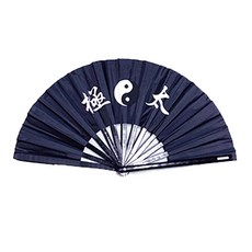 傳統繪畫扇 太極, 黑色的