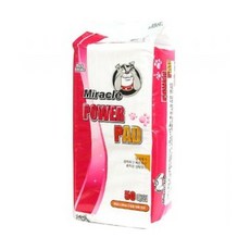 Miracle Power Dog 便盆墊粉色 50 張, 1個, 50件