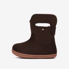 BOGS 童款素色內刷毛保暖中筒靴