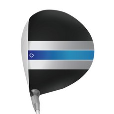 GOLF SKIN 開球木桿 線條貼膜 L27 2入, 混合色, 2個