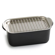 迷你方形油炸鍋, 24*13*8.1 cm, 混色