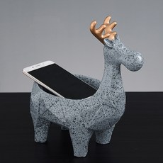 JH Company可愛風格鹿托盤, 灰色