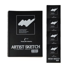 All Paper素描本 8-5000SK 5入, 8 開, 25張