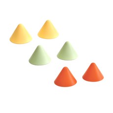 ERATO 矽膠鍋柄隔熱套 3款 2入, 綠色，普通話，芒果, 1套