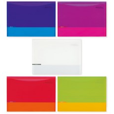 KOKUYO 國譽 Color-Tech 文件夾, 混色, 5個