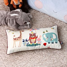 wisemama 超細纖維純棉印花枕, 任何世界