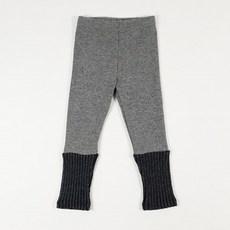 WISHKIDS 兒童下擺羅紋內搭褲