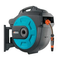 GARDENA Comfort 自動軟管捲盤 15m 8022-20 用於 GARDENA 壁掛式, 1個